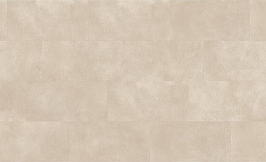 PVC vloer tegel (45,7 cm x 91,4 cm), Bloom Uni Cream