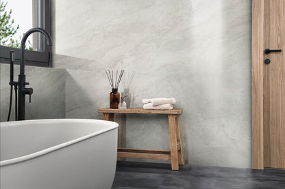XL Wandpaneel (90 cm x 260 cm), Derbi Gloss natural stone