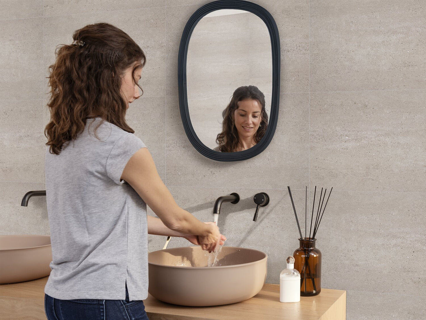 XL Wandpaneel (90 cm x 260 cm), Corabia natural stone