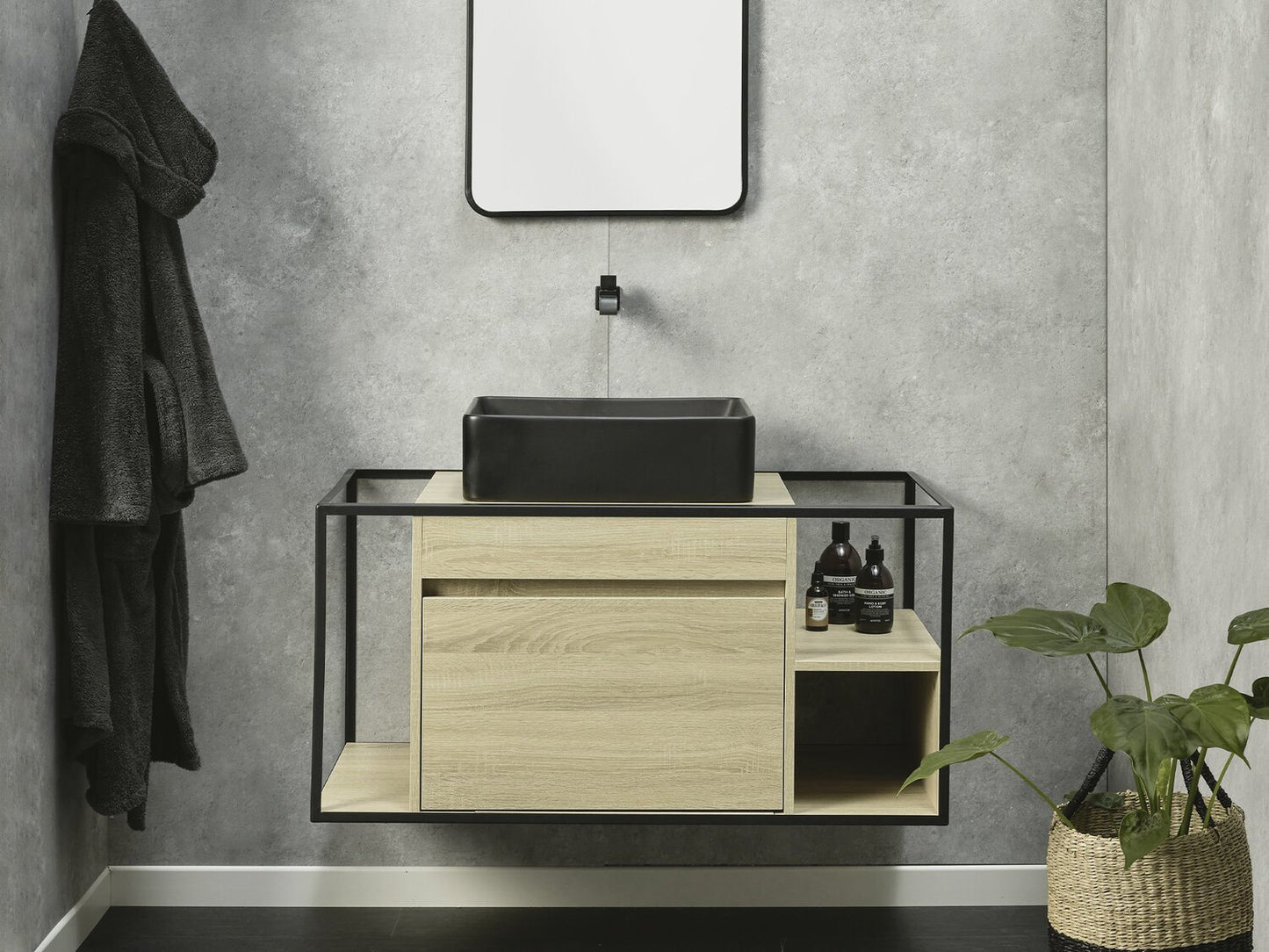 XL Wandpaneel (90 cm x 260 cm), Kamina natural stone