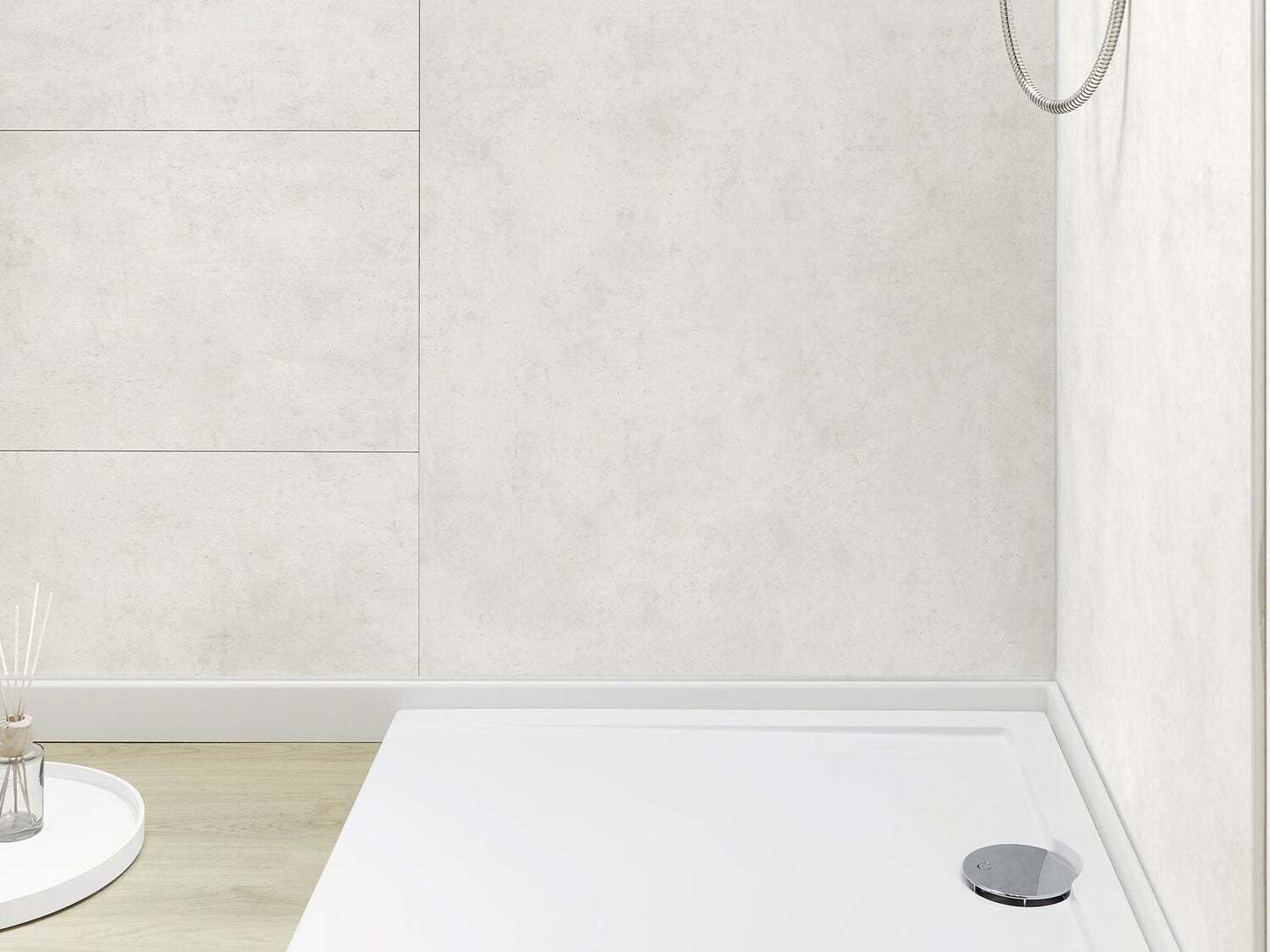 XXL Wandpaneel (120 cm x 260 cm), Ubeda Betonlook