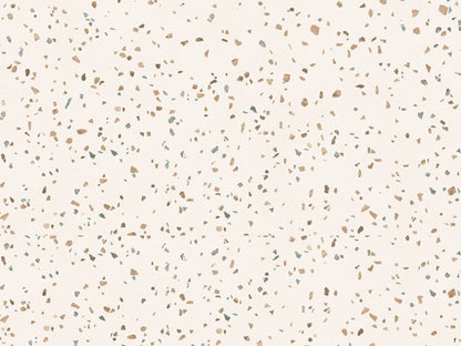 PVC Wandtegel (65 cm x 37,5 cm), Terrazzo cobalt tegel