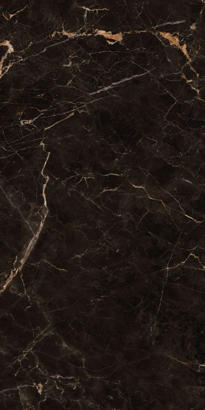 XL Wandpaneel (90 cm x 260 cm), Marbre Noir Gloss