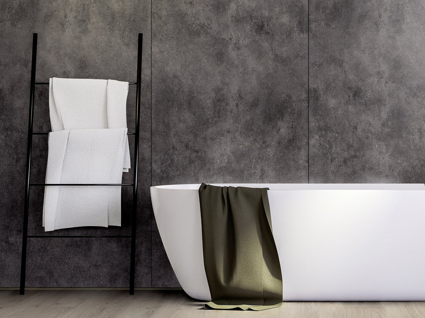 XXL Wandpaneel (120 cm x 260 cm), Alanya Betonlook