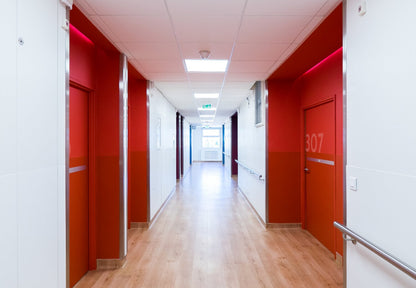 PVC paneel wandbescherming 2 mm. Kleur : Alum