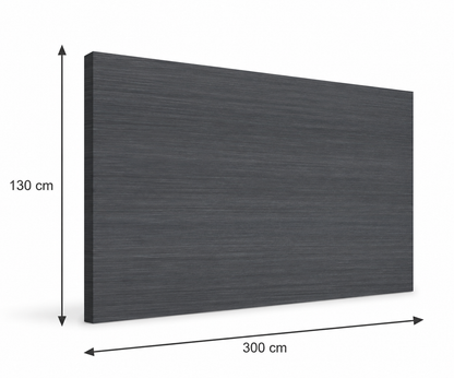 PVC paneel wandbescherming 2 mm. Kleur : Smokey cedar