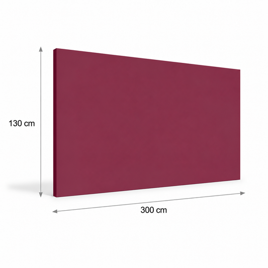 PVC paneel wandbescherming 2 mm. Kleur : Mulberry