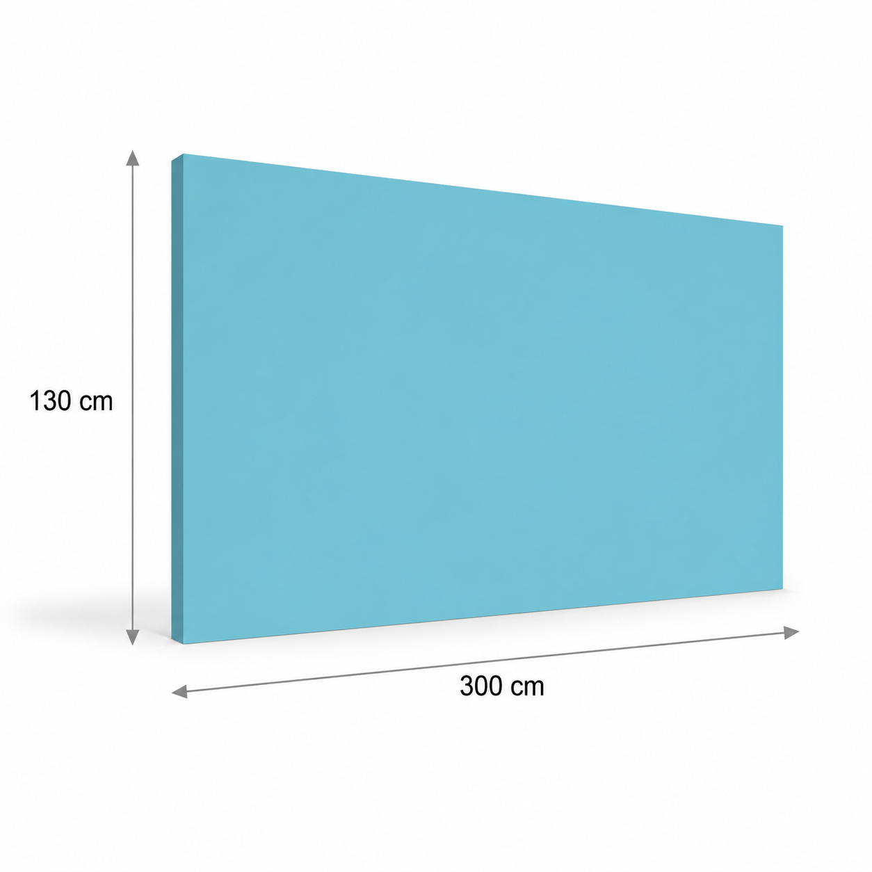 PVC paneel wandbescherming 2 mm. Kleur : Lagoon