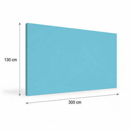 PVC paneel wandbescherming 2 mm. Kleur : Lagoon