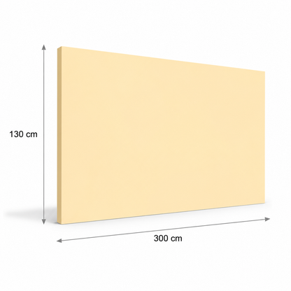 PVC paneel wandbescherming 2 mm. Kleur : Ivory