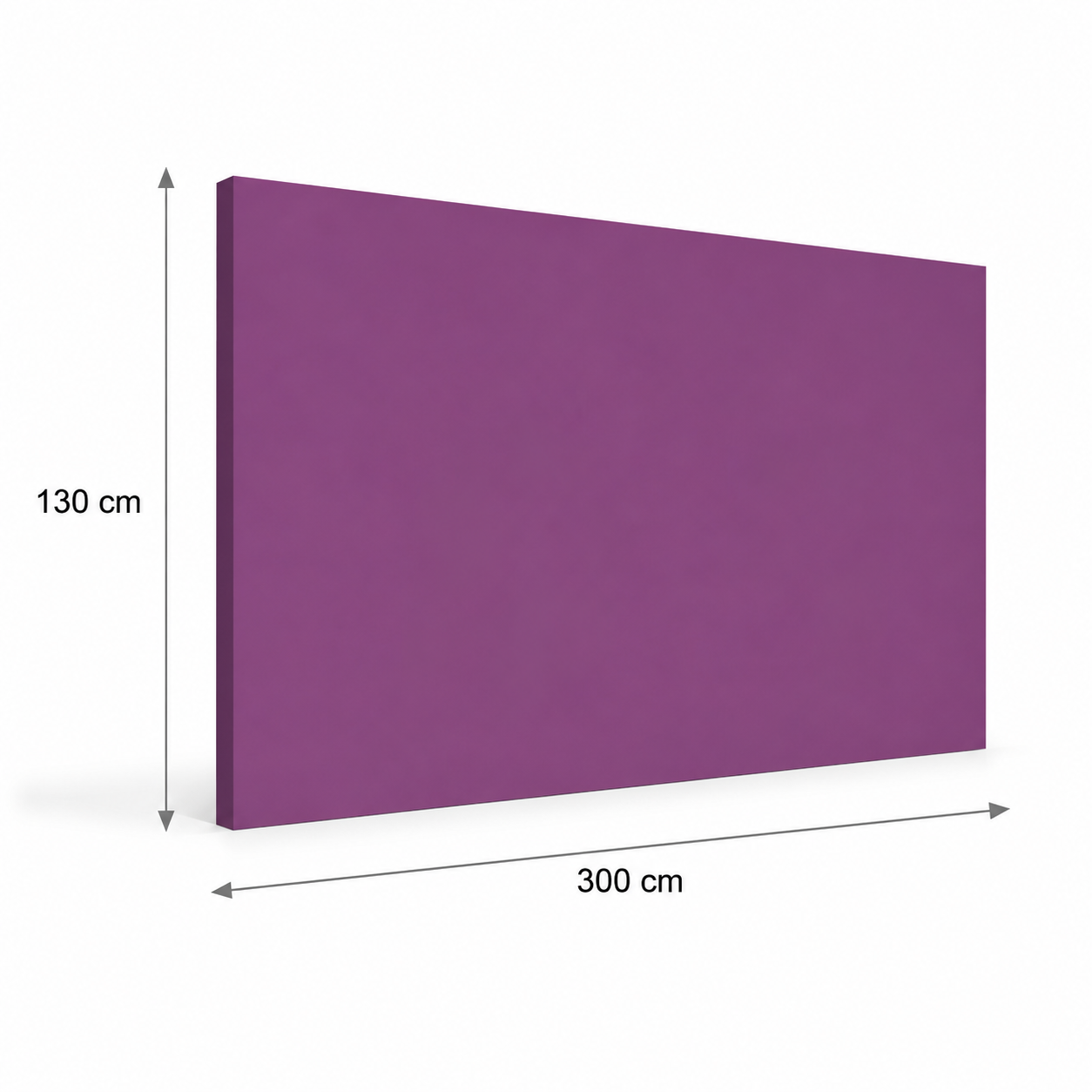 PVC paneel wandbescherming 2 mm. Kleur : Iris