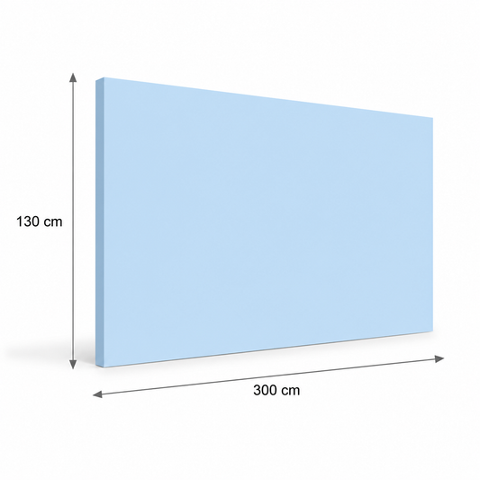 PVC paneel wandbescherming 2 mm. Kleur : Glacier