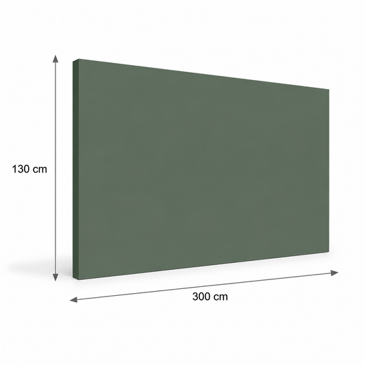 PVC paneel wandbescherming 2 mm. Kleur : Fern