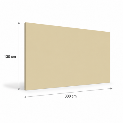 PVC paneel wandbescherming 2 mm. Kleur : Sand