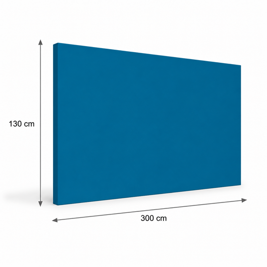 PVC paneel wandbescherming 2 mm. Kleur : Denim