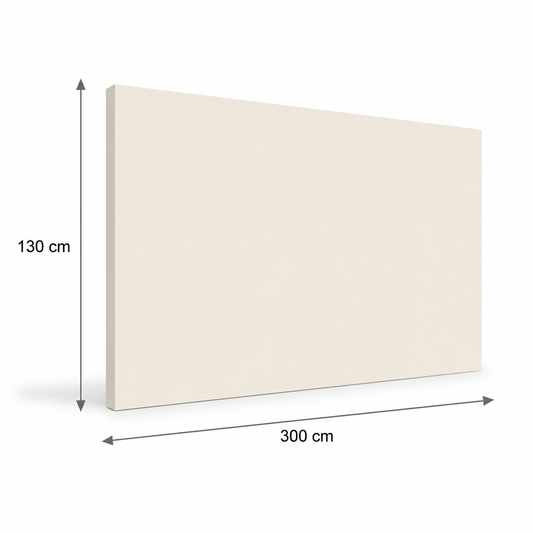PVC paneel wandbescherming 2 mm. Kleur : Creme