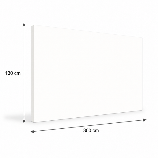 PVC paneel wandbescherming 2 mm. Kleur : Chalk