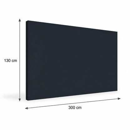 PVC paneel wandbescherming 2 mm. Kleur : Basalt