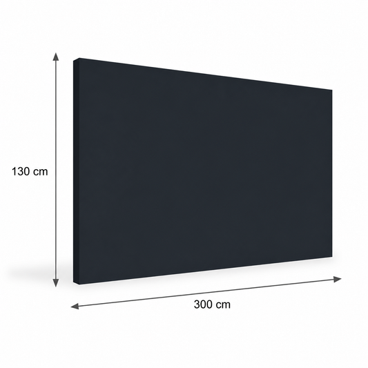 PVC paneel wandbescherming 2 mm. Kleur : Basalt