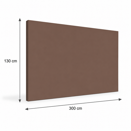 PVC paneel wandbescherming 2 mm. Kleur : Bark