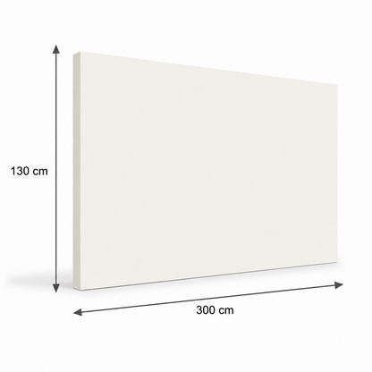 PVC paneel wandbescherming 2 mm. Kleur : Alum