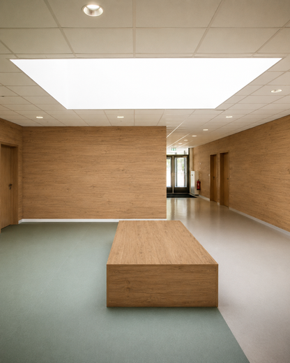 PVC paneel wandbescherming 2 mm. Kleur : Cherry
