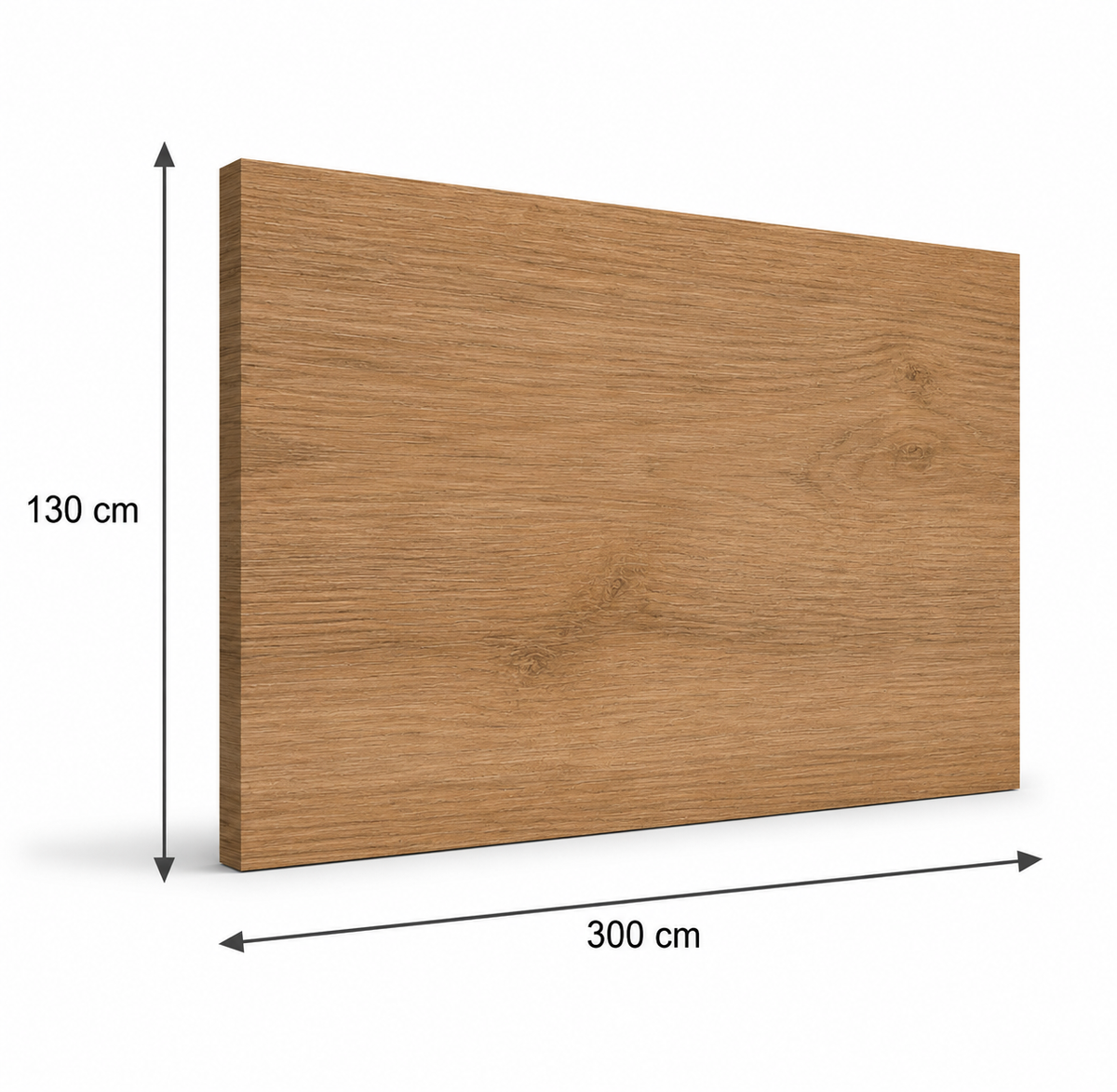 PVC paneel wandbescherming 2 mm. Kleur : Cherry