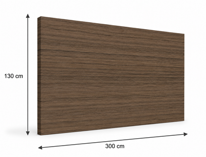 PVC paneel wandbescherming 2 mm. Kleur : Walnut