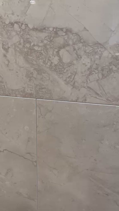 PVC Wandtegel (65 cm x 37,5 cm), Boulia gloss tegel